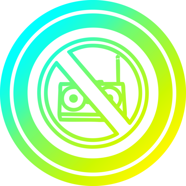 havalı gradyan bir insan tarafından çizilmiş müzik dairesel simgesi yok