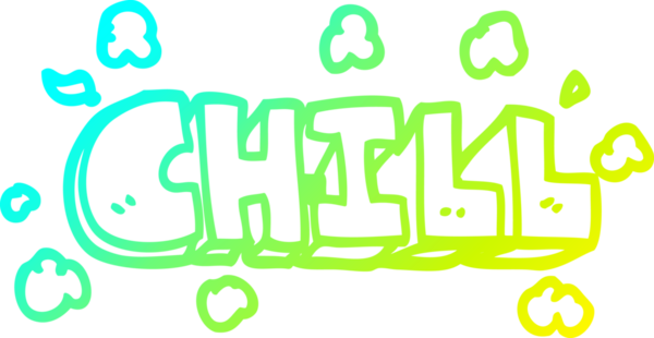 Bir insan tarafından çizilmiş soğuk hava çizgisi.