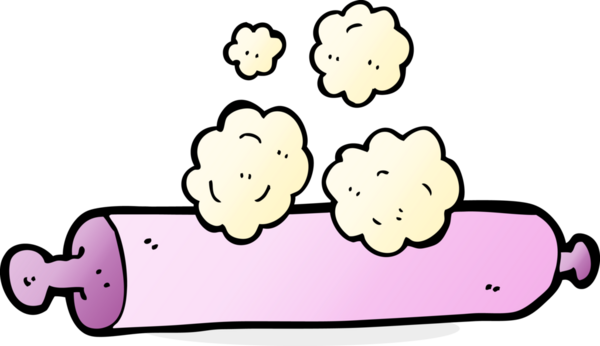 Bir insan tarafından çizilmiş merdane.