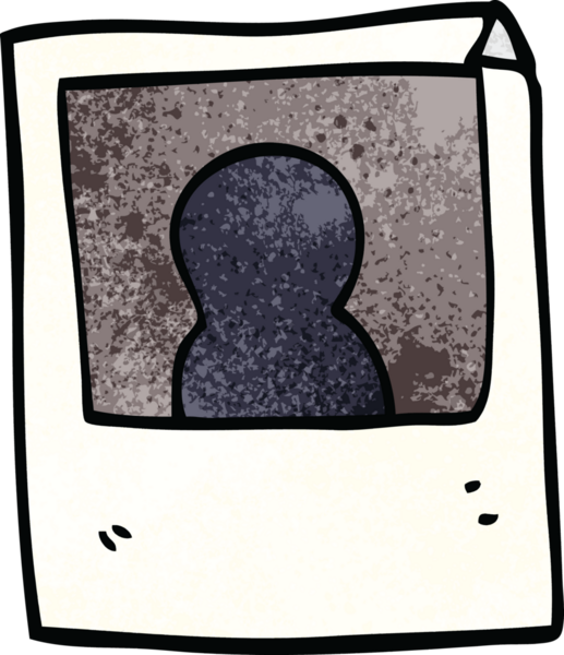 Bir insan tarafından çizilmiş karalama fotoğrafı.