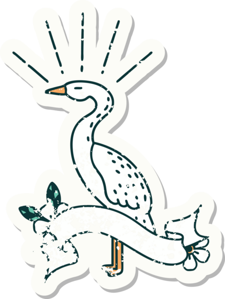 Bir insan tarafından çizilmiş eski bir dövme stili.