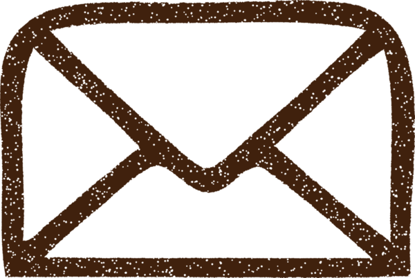 Bir insan tarafından çizilmiş Posta Sembolü Kömür Çizimi