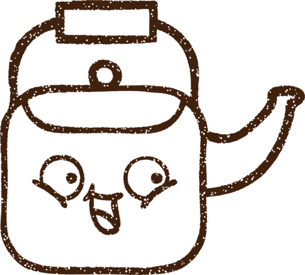 Bir insan tarafından çizilen Çaydanlık Kömürü