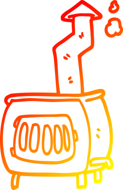 Bir insan tarafından çizilmiş eski bir karikatürün sıcak çizgi çizimi