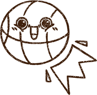 Basketbol Kömürü Bir insan tarafından çizilmiş