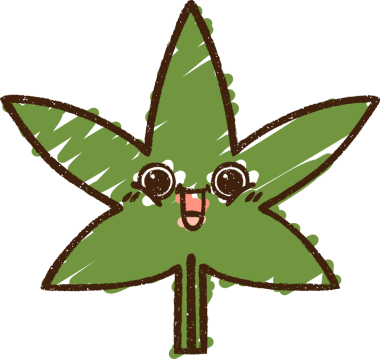 Bir insan tarafından çizilen Yaprak Tebeşiri