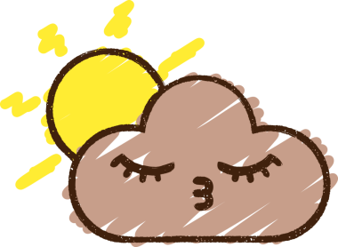 Bir insan tarafından çizilen Bulut Tebeşiri