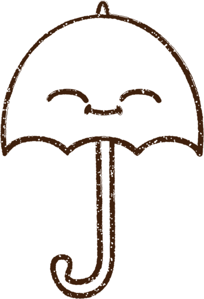 Bir insan tarafından çizilen Şemsiye Kömürü