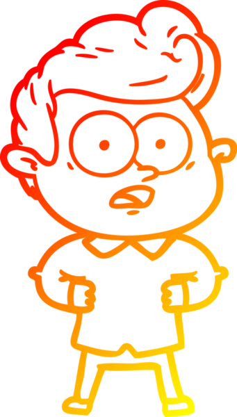 İnsan tarafından çizilmiş bir çizgi film karakteri.