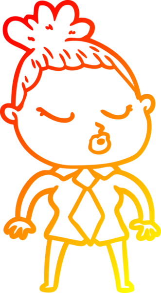 Bir insan tarafından çizilmiş, karikatür çizimi.