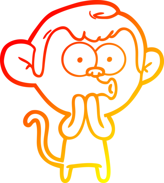 Bir insan tarafından çizilmiş sıcak çizgi çizgi çizgi çizimi.