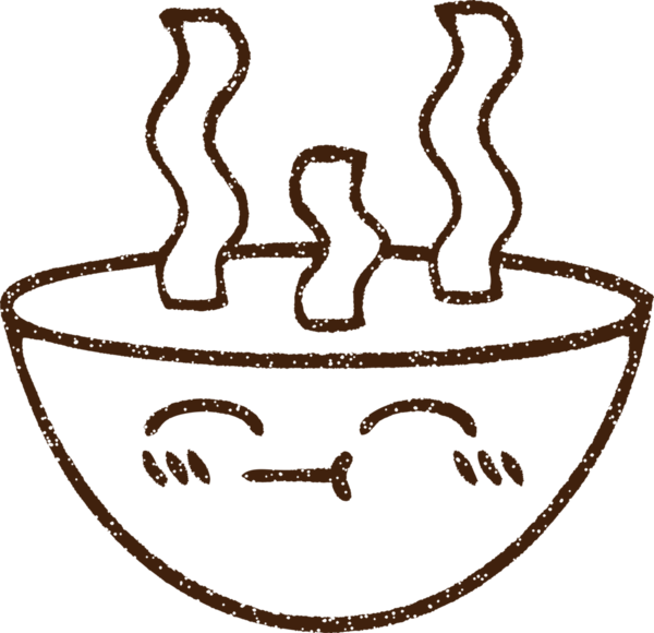 Bir insan tarafından çizilen Sıcak Pirinç Kömürü