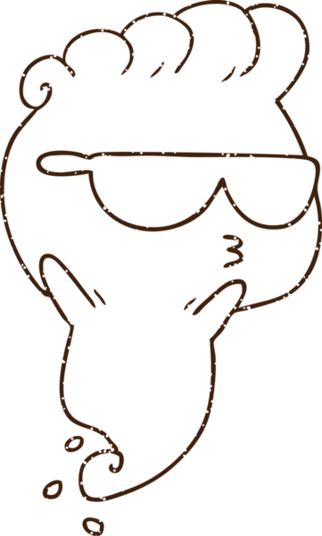 Bir insan tarafından çizilen Hayalet Kömür