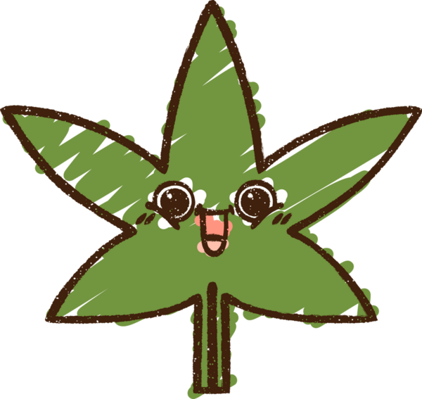 Bir insan tarafından çizilen Yaprak Tebeşiri