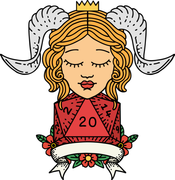 Retro Dövme Biçimi Bir insan tarafından çizilmiş doğal yirmi zar atışıyla düzenleme