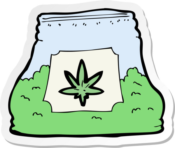 Bir insan tarafından çizilmiş bir paket otun etiketi.