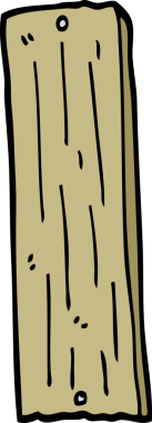 Bir insan tarafından çizilmiş karalama tarzı bir karikatür.