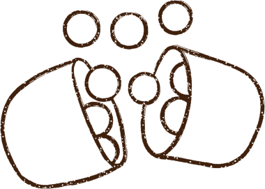 Bir insan tarafından çizilen antibiyotik kömür çizimi