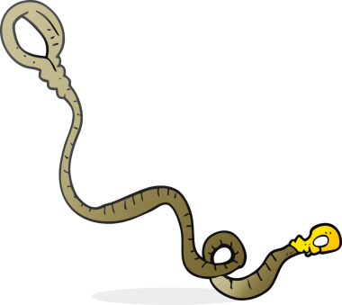 Bir insan tarafından çizilmiş serbest çizim köpek tasması.