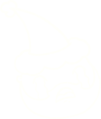 Bir insan tarafından çizilen Noel Adam Tebeşiri