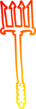 Bir insan tarafından çizilmiş altın bir karikatür çizimi.