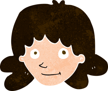 Bir insan tarafından çizilmiş el çizimi karikatür