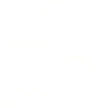 Bir insan tarafından çizilmiş muz tebeşiri.