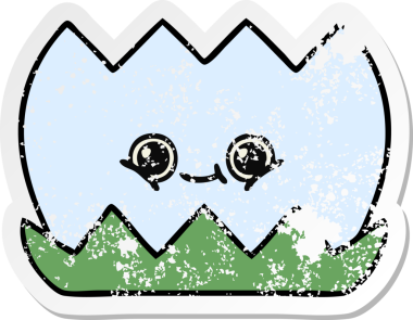 Bir insan tarafından çizilmiş tatlı bir nilüfer çiçeğinin sıkıntılı çıkartması.