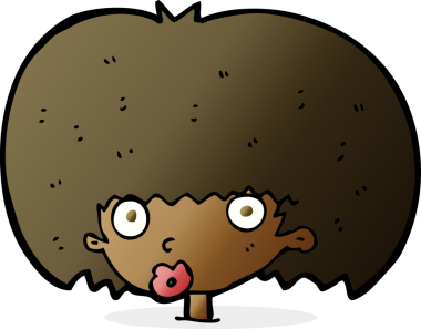 Bir insan tarafından çizilmiş bir karikatür.