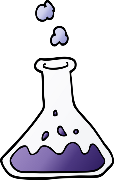 bir insan tarafından çizilmiş karalama bilim deneyi.