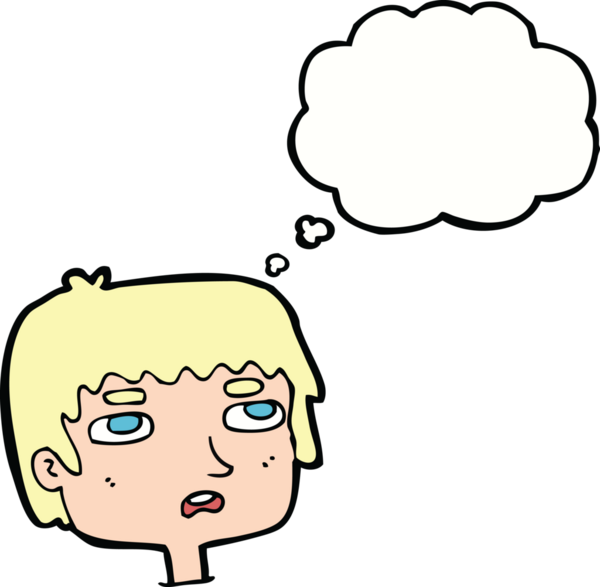 Bir insan tarafından çizilmiş karikatür, mutsuz surat.