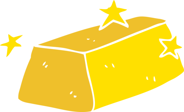 Bir insan tarafından çizilmiş altın rengi çizimi