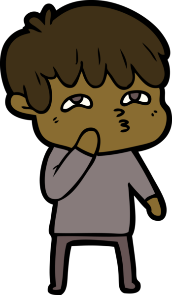 Bir insan tarafından çizilmiş garip bir adam.