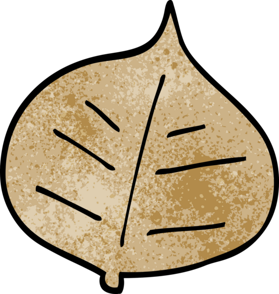 Bir insan tarafından çizilmiş karalama yaprağı.