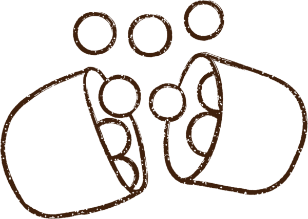 Bir insan tarafından çizilen antibiyotik kömür çizimi