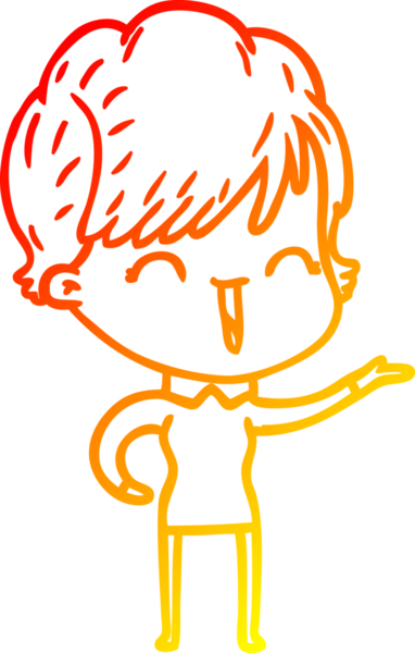 Bir insan tarafından çizilmiş gülen bir karikatür çizimi.