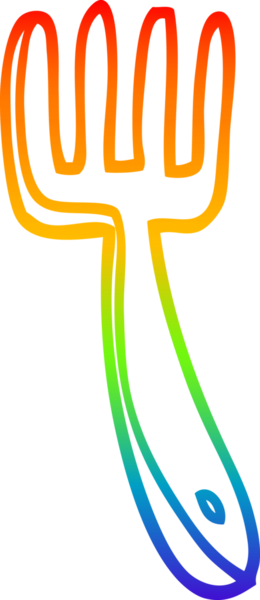 gökkuşağı gradyan çizgi çizimi bir insan tarafından çizilmiş.