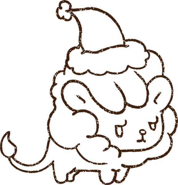 Bir insan tarafından çizilen Şenlikli Aslan Kömürü