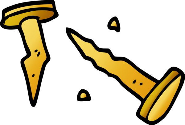 Bir insan tarafından çizilmiş karalama tırnağı.