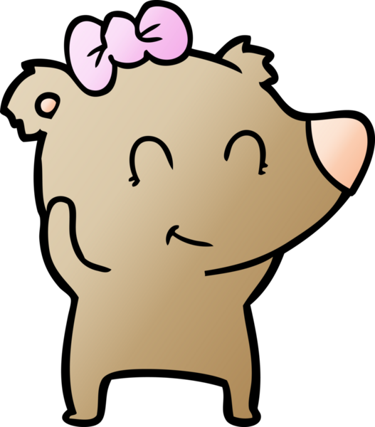 Bir insan tarafından çizilmiş bir çizgi film karakteri.