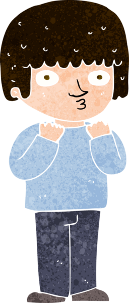 Bir insan tarafından çizilen karikatür adamı şaşırttı