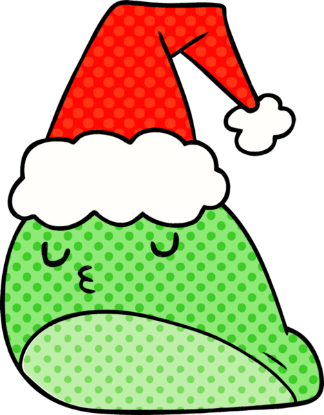 Bir insan tarafından çizilmiş kawaii sümüklü böceği karikatürü.