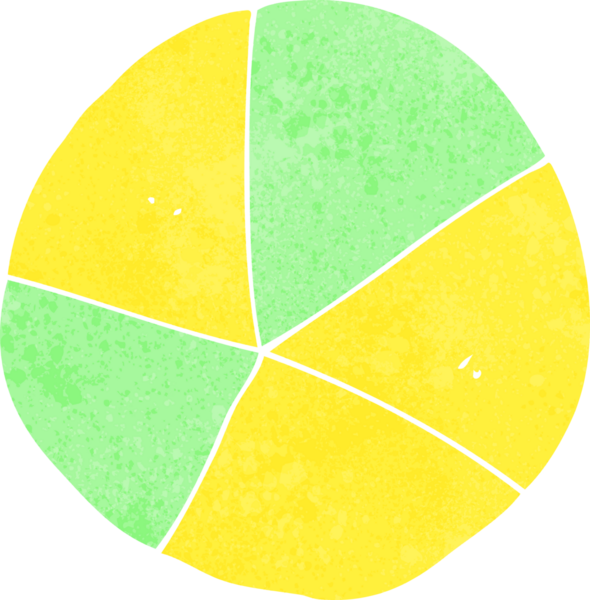 Bir insan tarafından çizilmiş çizgi film topu.