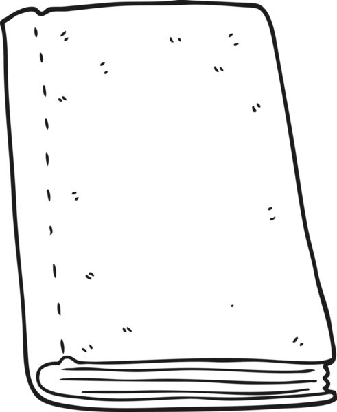 Bir insan tarafından çizilmiş siyah beyaz bir çizgi roman.