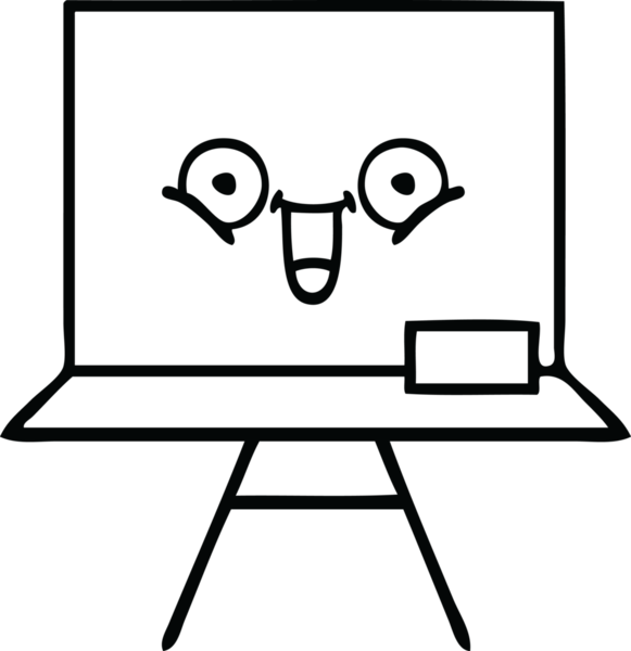 Bir insan tarafından çizilmiş beyaz bir karikatür.