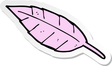 Bir insan tarafından çizilmiş bir karikatür tüyünün çıkartması.