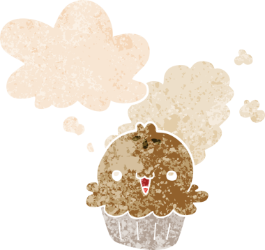 Düşünce baloncuğu ve grunge ile sevimli çizgi film turtası bir insan tarafından çizilmiş sıkıntılı retro desen tarzı