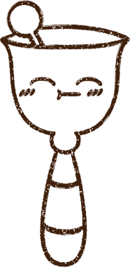 Bir insan tarafından çizilmiş çan kömürü çizimi