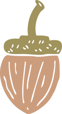 Bir insan tarafından çizilmiş karikatür palamudu.