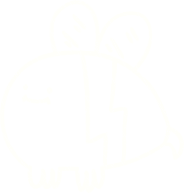 Bir insan tarafından çizilmiş Komik Arı Tebeşiri